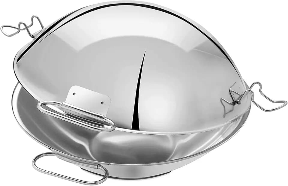 Artame art32802 cataplana Edelstahl Silber 24 x 24 x 14,5 cm