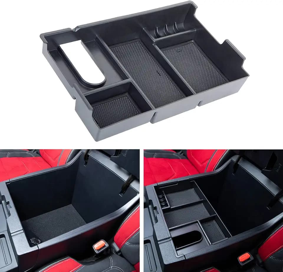 JDMCAR Center Console Organizer for Toyota Tundra 2007-2021 Accessories