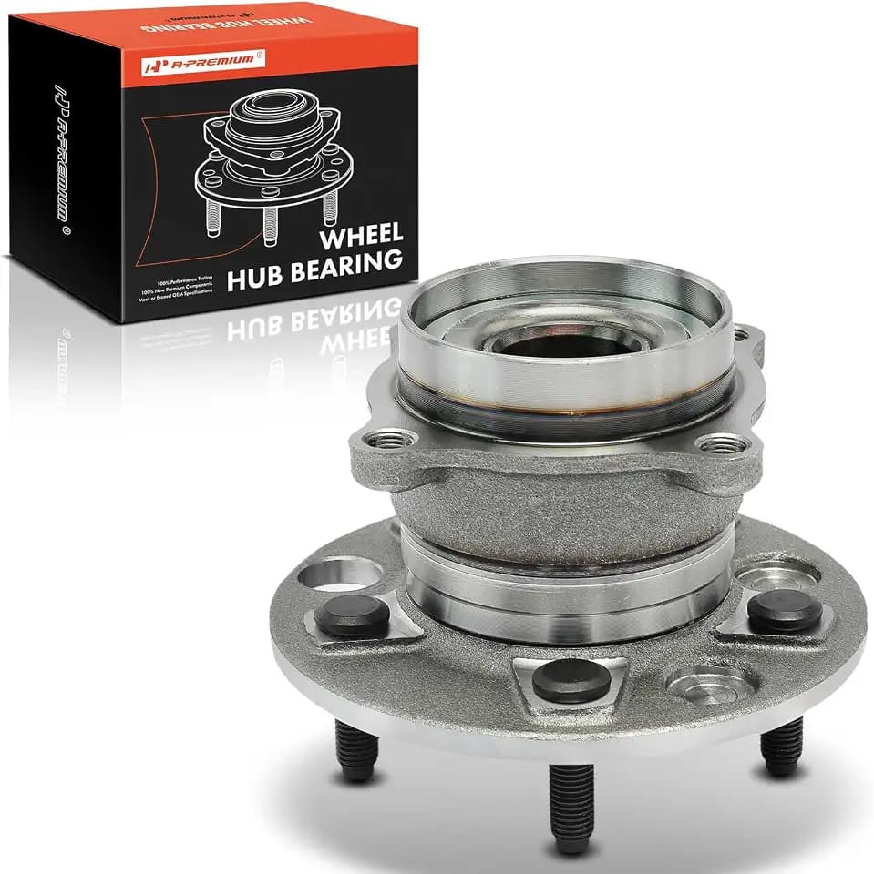 A-Premium Rear Wheel Bearing and Hub Assembly with 5-Lug
