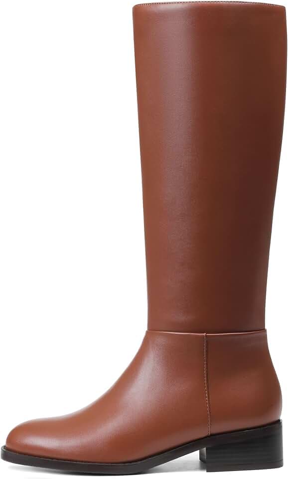 Mattiventon Black Knee High Boots for Women Fashion Long Tall Boots 2026