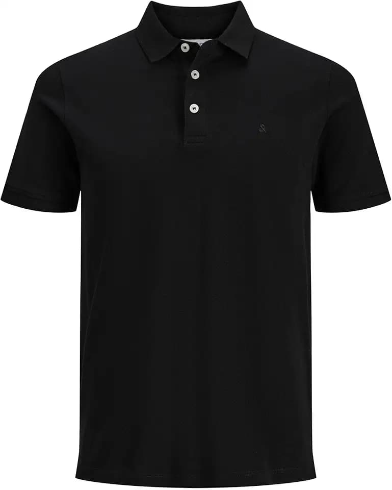 JACK & JONES Male Poloshirt Einfarbig Poloshirt