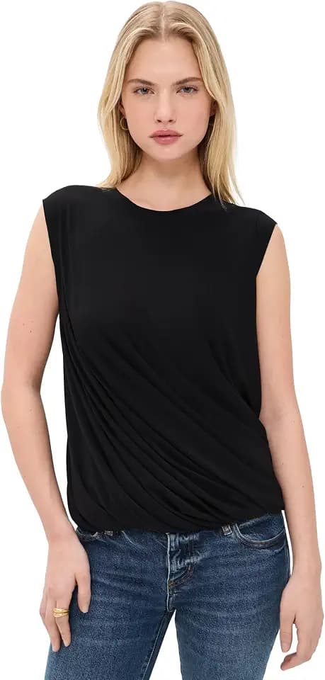 Norma Kamali Women's Sleeveless Twist Top