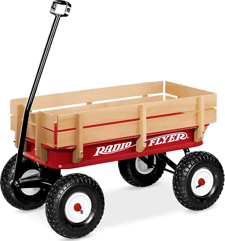 Radio Flyer Kids Wagon, Rolling Cart, Beach Cart, Carts with Wheels