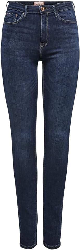 ONLY Damen Skinny Jeans Onlpaola Hw Sk DNM Jeans Azgz878 Noos