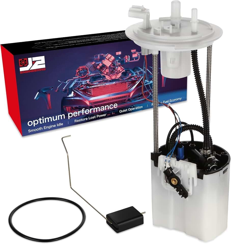 J2 Engineering Electric Fuel Pump Module Assembly Compatible with 09-14 F150 w/Extended Range Fuel Tank Replace E2545M, J2-FPM-0004
