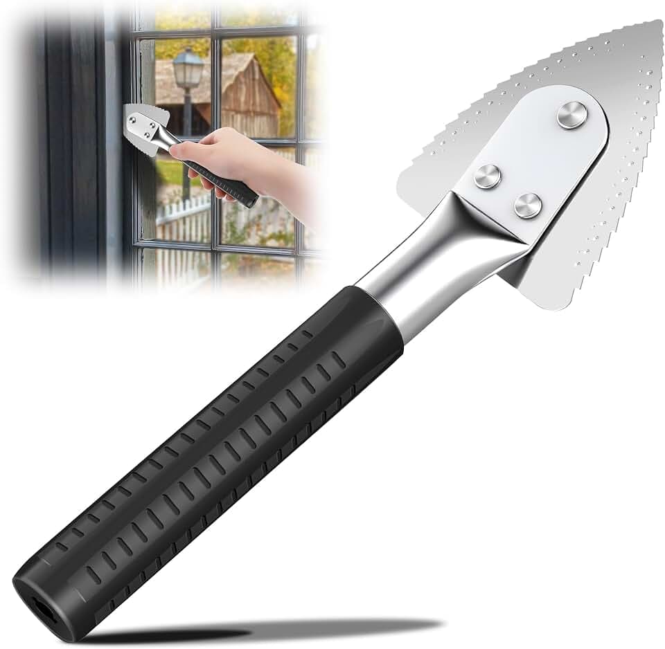 Feekoon Professional Metal Window Opener, Window Zipper Deglazing Tool
