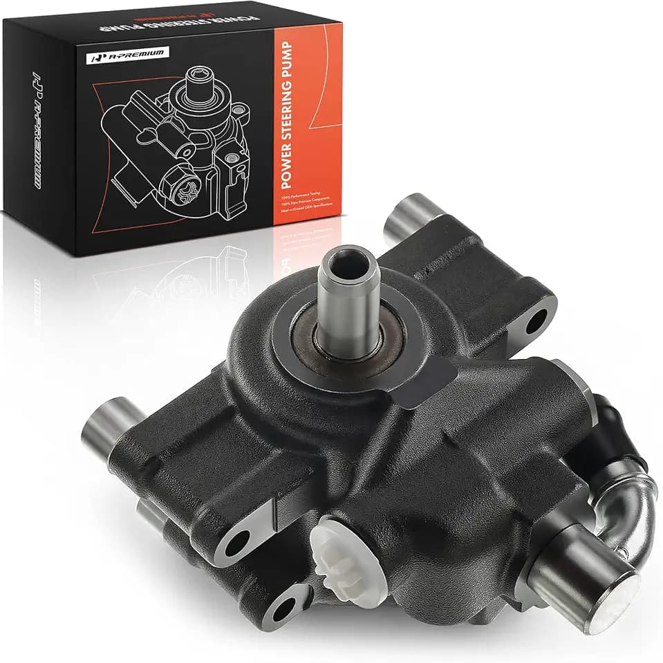 A-Premium Power Steering Pump, Precision-machined Steel