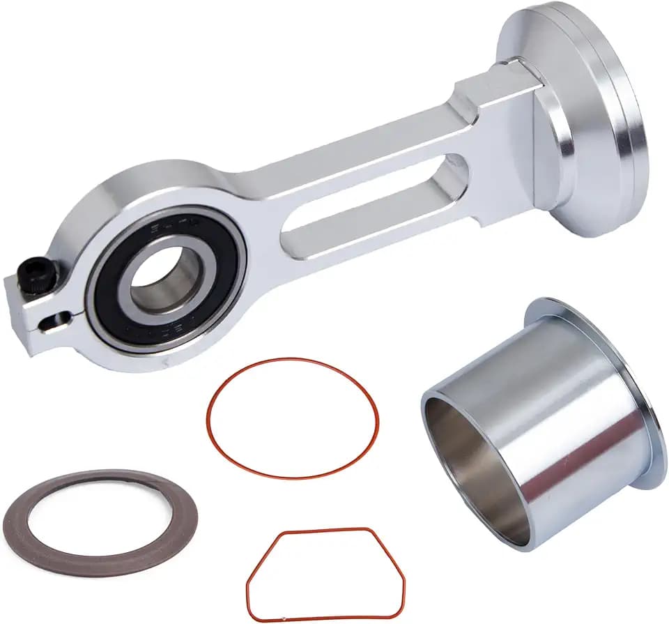 KK-4835 Compressor Piston Kit with Connecting Rod, Piston Bearing, Replacement for Sears Craftsman Porter Cable Dewalt Devildiss Oil Free Air Compressor Pump KK-4835 KK-5081 A02743
