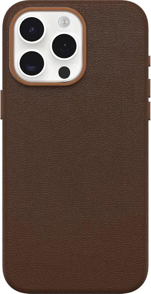 OtterBox iPhone 15 Pro Max Symmetry Series Cactus Leather - Rich Adobe