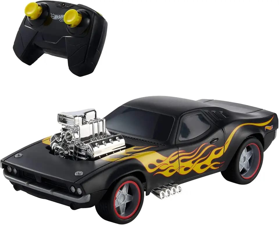 ​Hot Wheels 1:16 Scale Remote-Control Rodger Dodger Toy Car