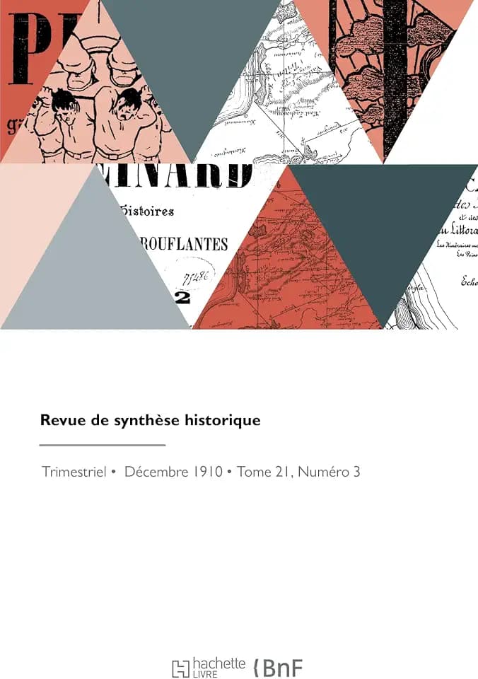 Revue de synthèse historique