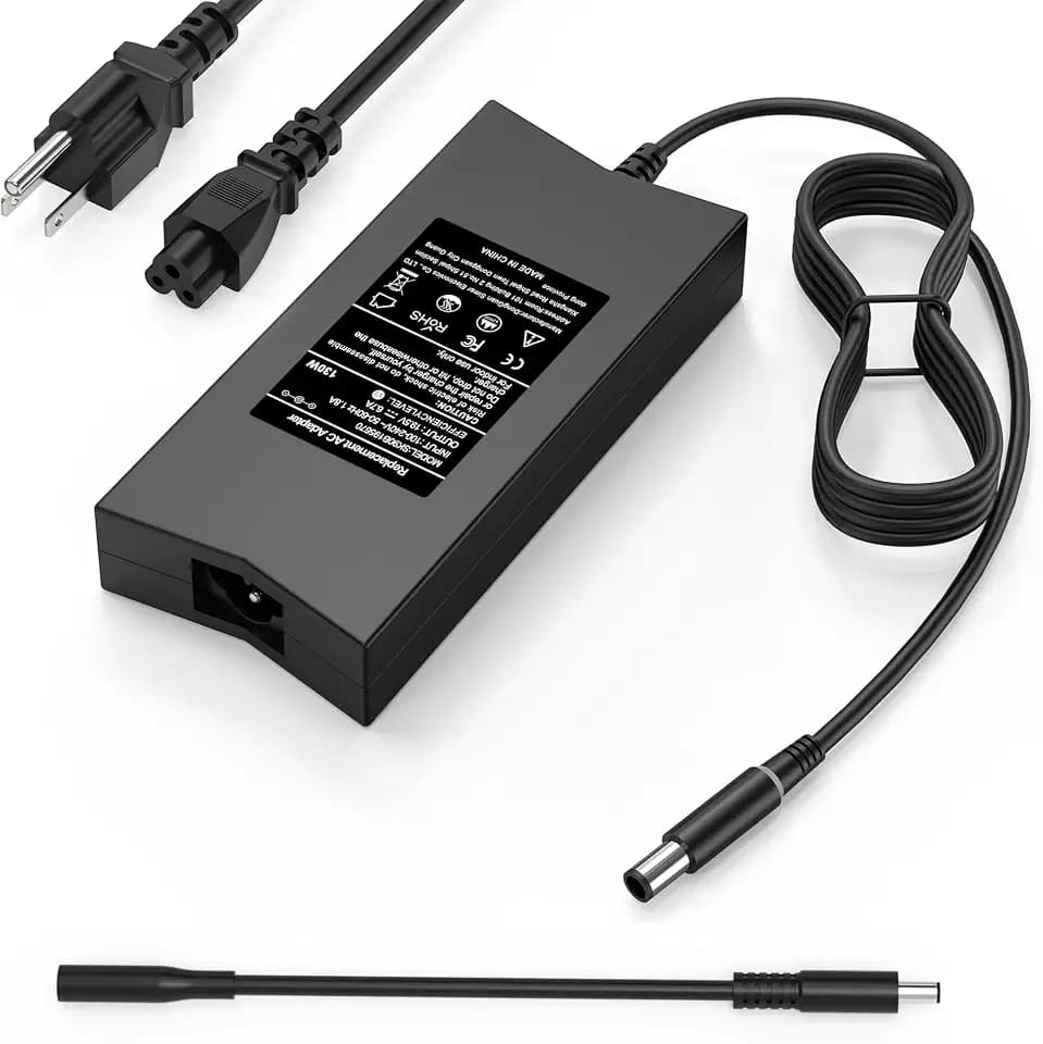 130W 19.5V 6.7A 7.4mm Tip Laptop Charger Compatible with Dell Inspiron 15 7559 N7110 N5110 Precision M20 M60 M70 M90,Dell XPS 15 L502X 17 L702X,PA-4E DA130PE1-00 JU012 Adapter Power Supply Cord