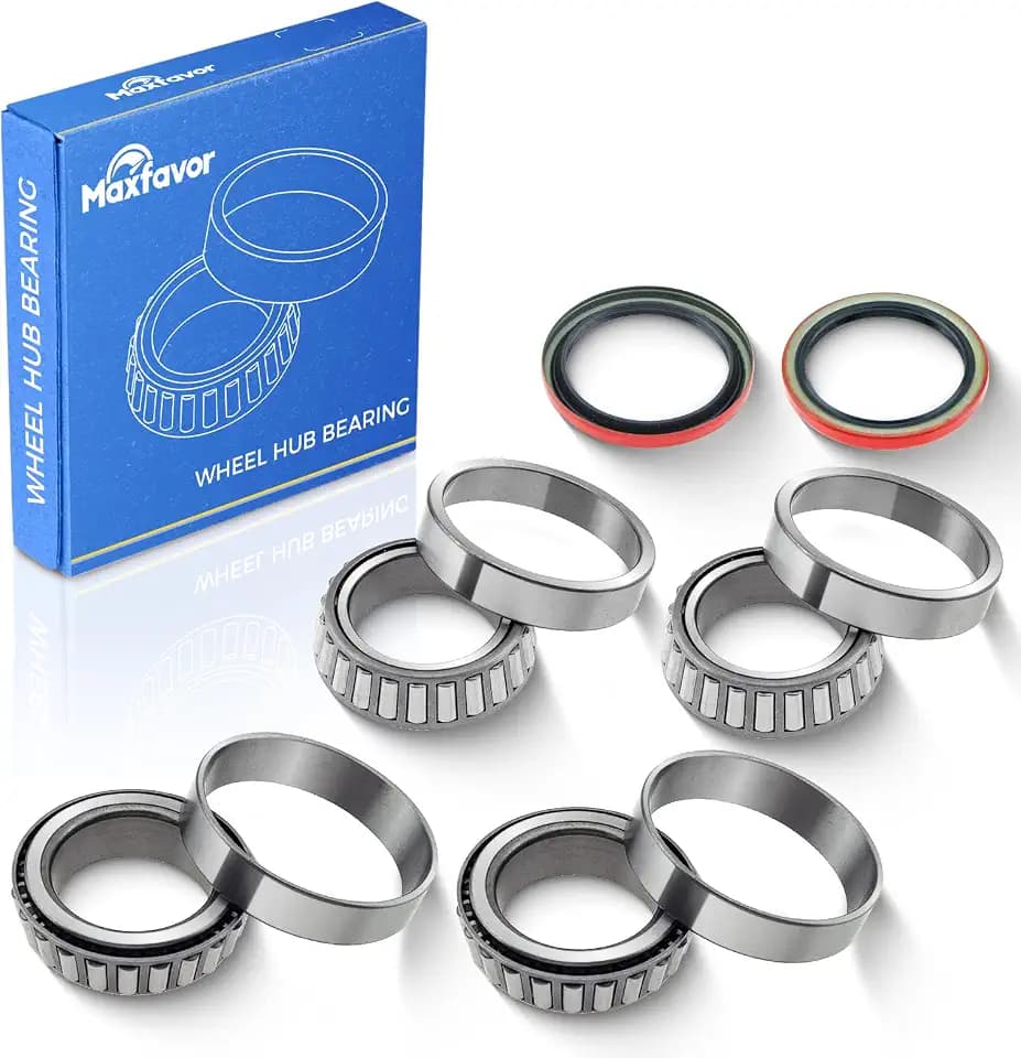 6PCS Front Wheel Bearing and Seal Kit Replacement for 1988-2002 Chevrolet C1500 Suburban C1500 Express 1500 C2500 Suburban WTA5 WTA3 WS4739