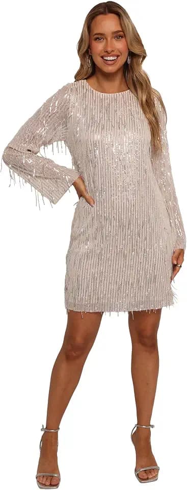 Petal & Pup Women's Serena Sequin Mini Dress