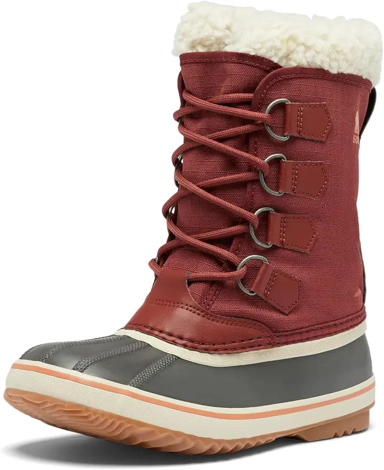 Sorel Winter Carnival Damen Warm gefütterte Schneestiefel Schwarz (Black