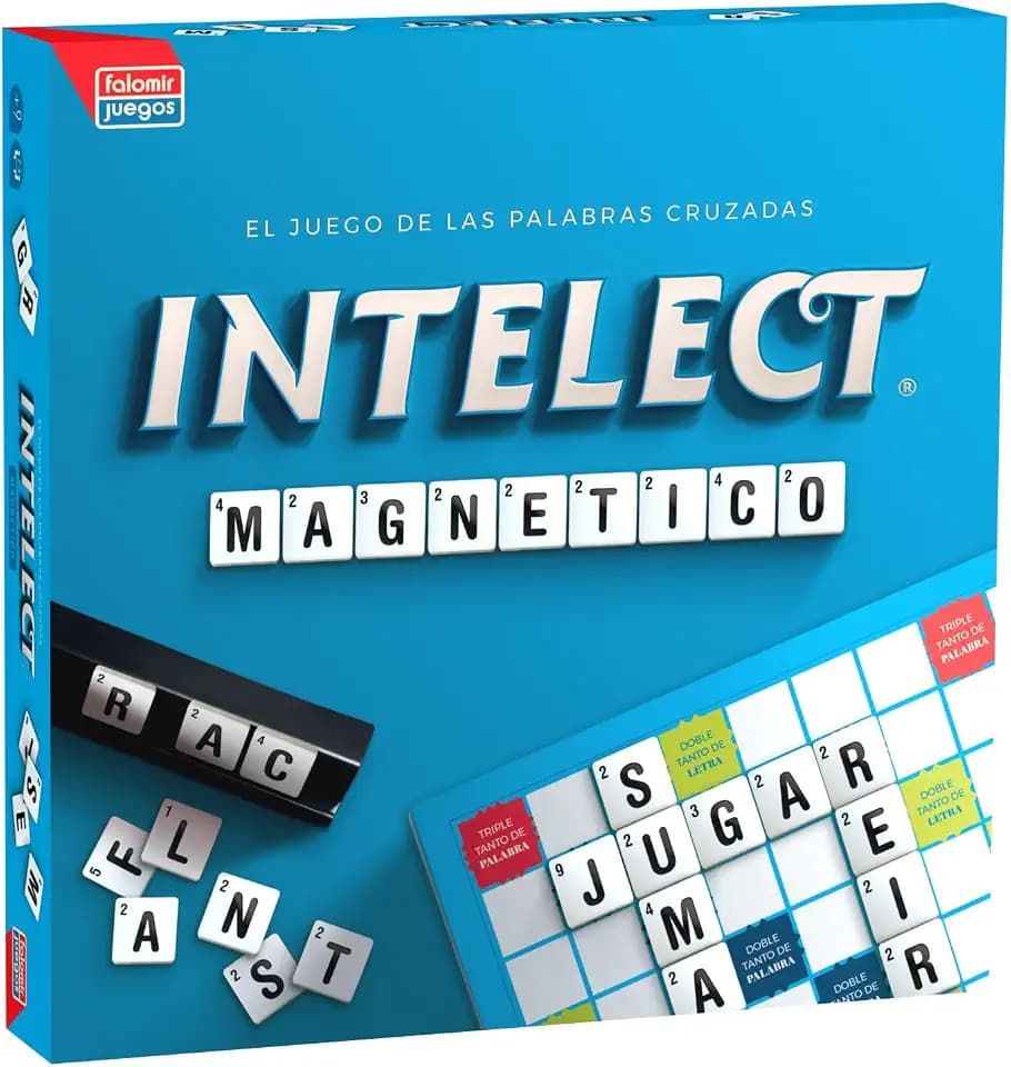 FALOMIR - Intellect Magnetisches Brettspiel (646386), 9+ Jahre