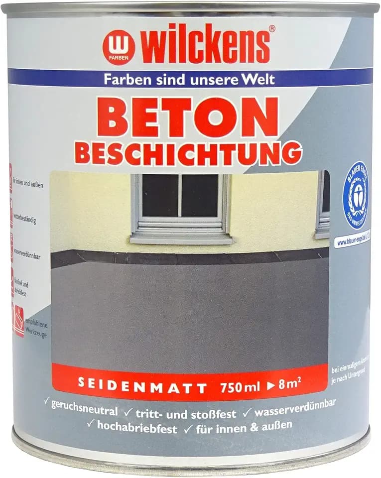 Wilckens Betonbeschichtung LF, 750 ml, Rotbraun