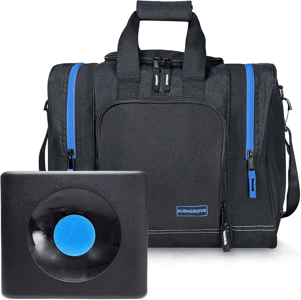 Mangrove Bowling Ball Bag for Single Ball with Plastic Ball Holder
