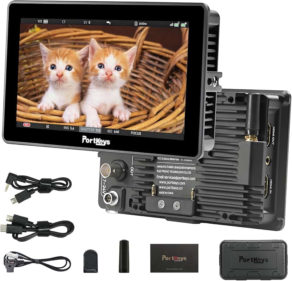 Portkeys BM5 IV 5,5-Zoll Wide-Color-Gamut-On-Camera-Monitor