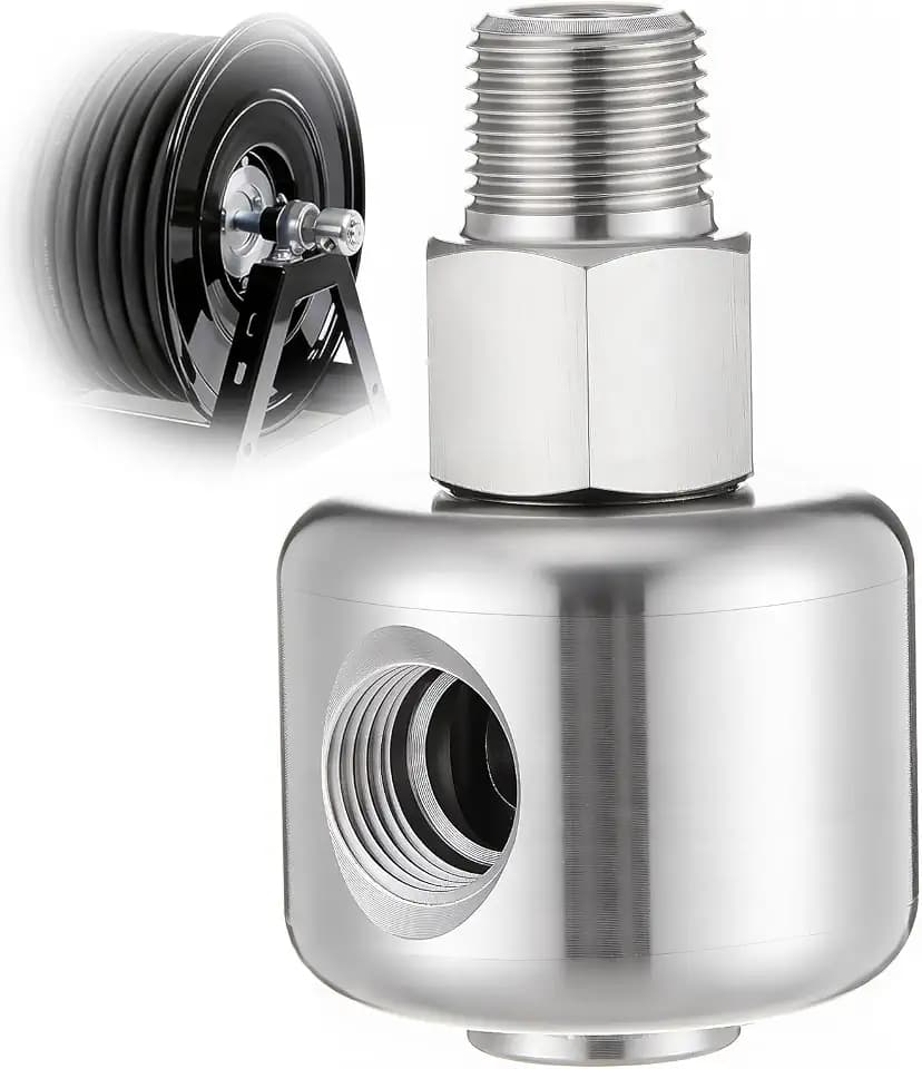 1 Pcs 3/8" NPT Swivel Compatible with Pump Hose Adapter