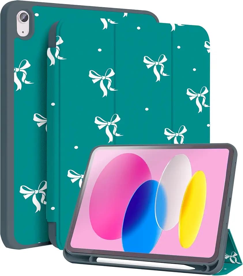 Case for iPad 11th (A16) 11-inch 2025/10th Generation 10.9-inch 2022 Bows
