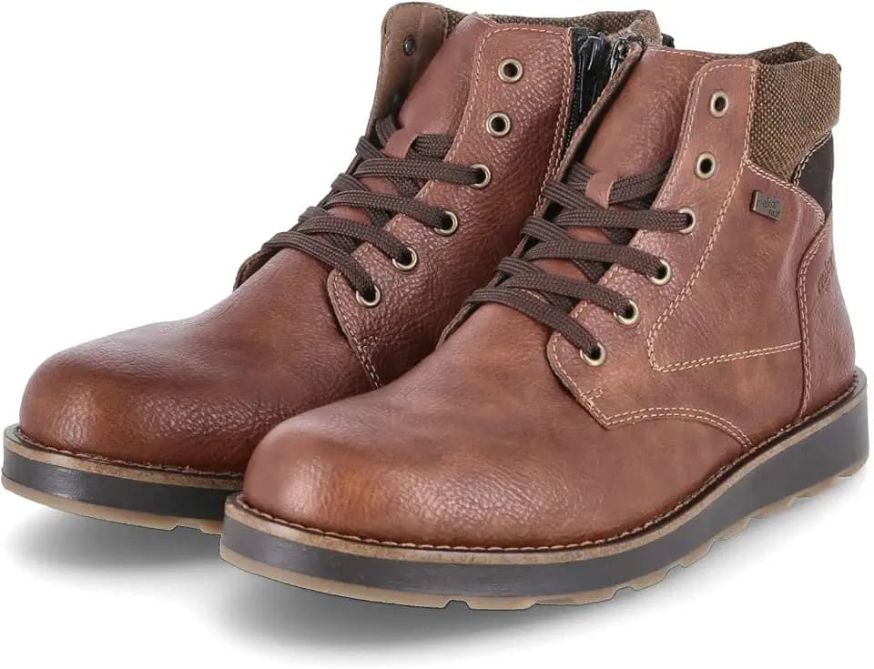 Rieker Herren Stiefel mit Warmfutter in braun