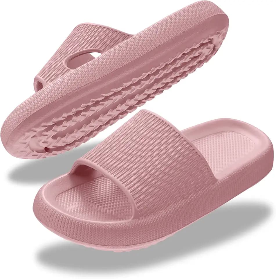 Donpapa Badeschuhe Damen Herren Weich Hausschuhe rutschfest Badeschlappen