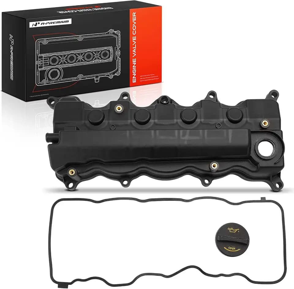 A-Premium Engine Valve Cover, with Gasket, Compatible with Honda Civic 2006-2015, HR-V 2016-2019, L4 1.8L SOHC, Replace # 12310RNAA01, 12310RNA