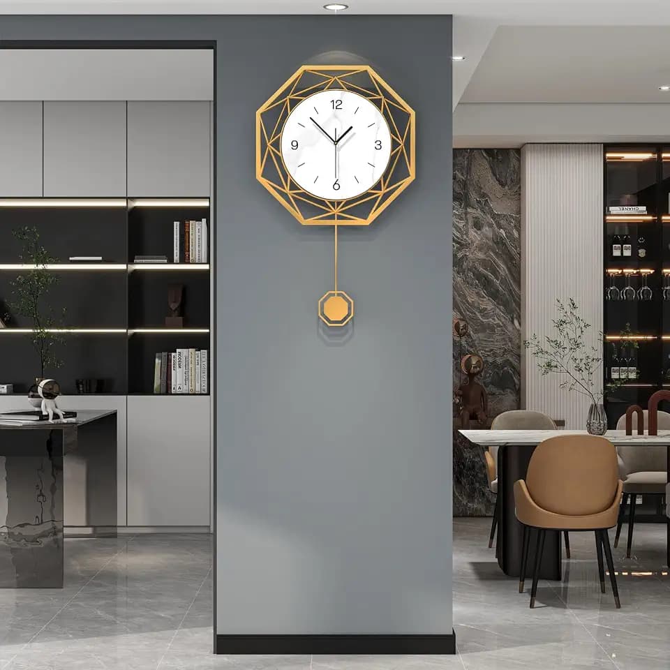 Large Wall Clocks for Living Room Decor Modern Decorative Clock