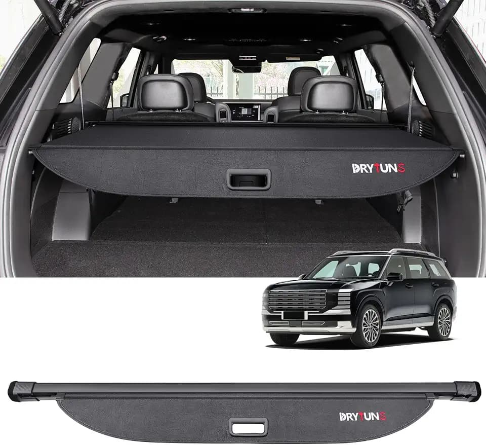Cargo Cover for 2026 Hyundai Palisade, Leather