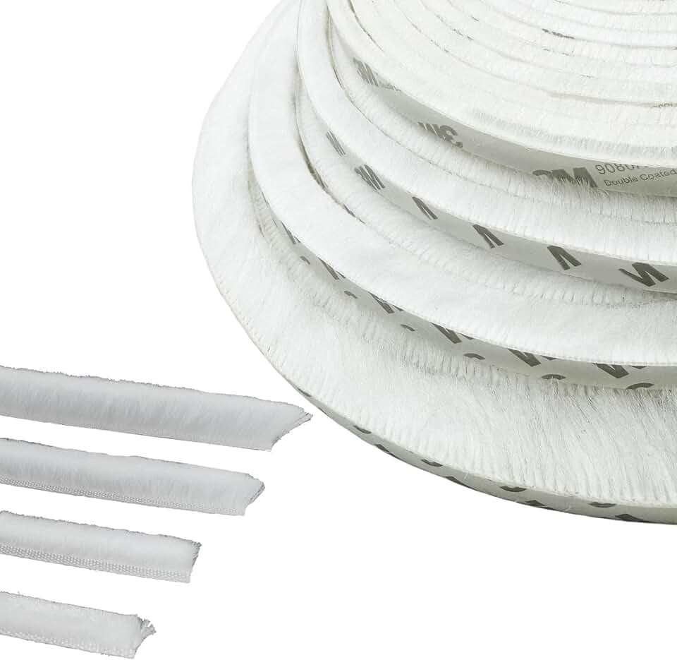Bürstendichtung Selbstklebend, 5M(L) X9mm(B) X23mm(D)