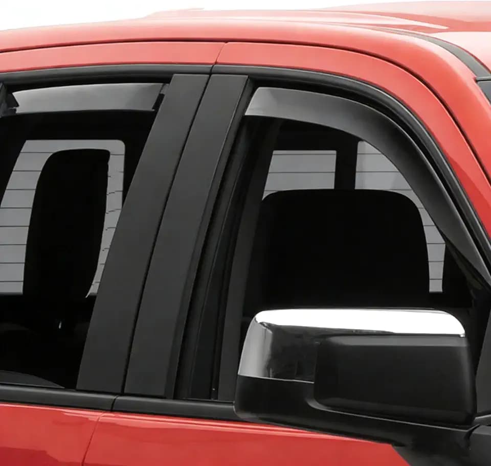 in-Channel Rain Guards Window Visors for 2004-2014 Ford F-150