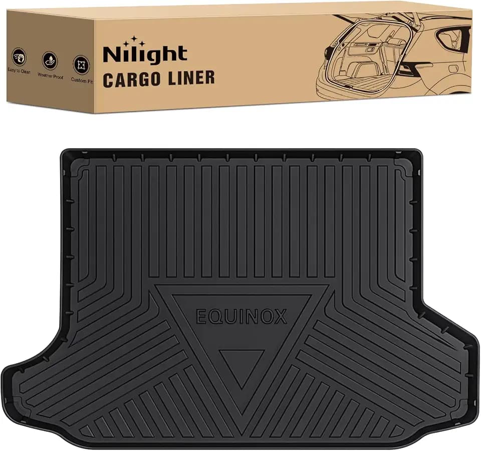 Nilight Cargo Mats for Chevy Equinox GMC Terrain 2018-2024