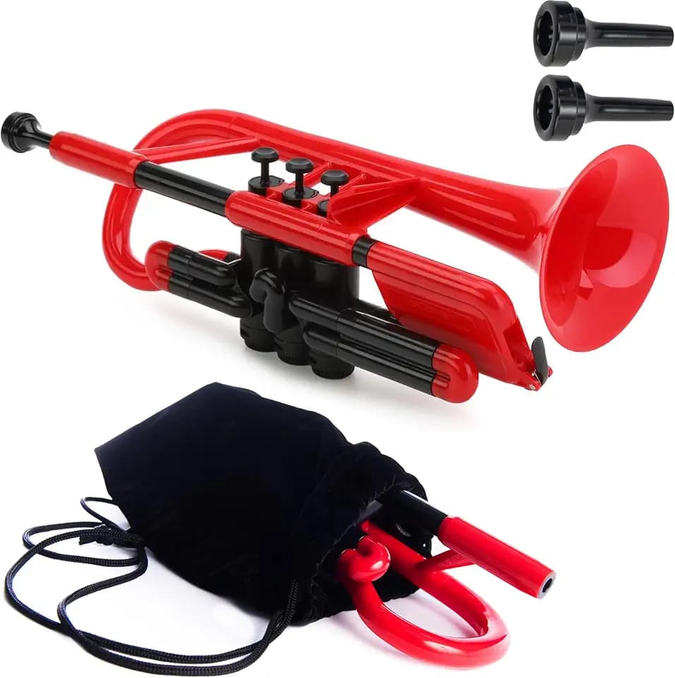 pCornet Kornett rot mit Tasche
