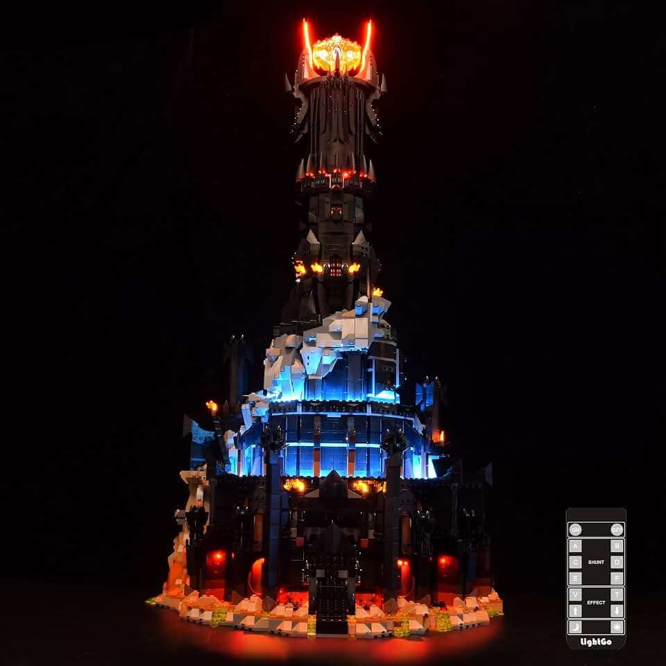LightGo LED Kit for Lego 10333 The Lord of the Rings Barad-dûr
