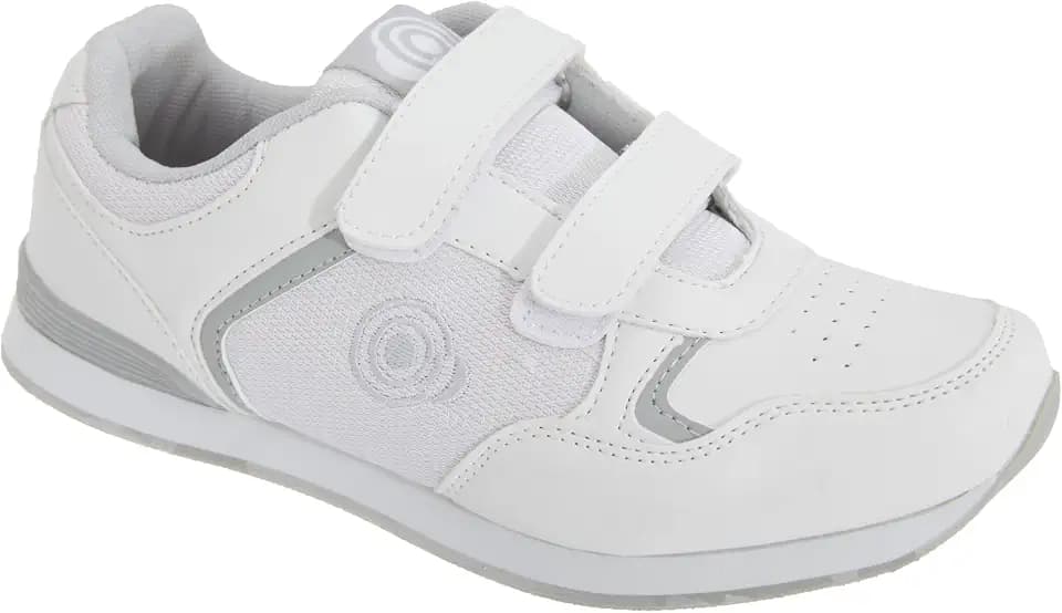 Dek Damen lady skipper klett bowling-schuhe / turnschuhe