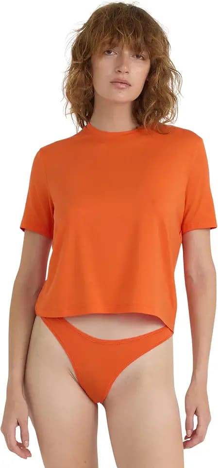 Organic Basics Women's Soft Touch Short-Sleeve Boxy Tee