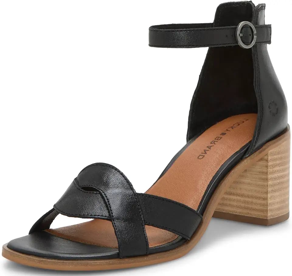 Lucky Brand Women’s Sarwa Ankle Strap Sandal