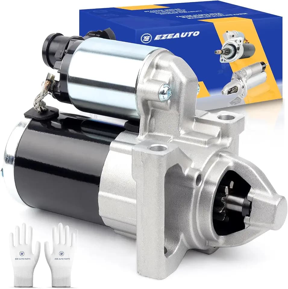 Ezexpreze 10910 New Starter for 14-18 Chevy Silverado 1500 Suburban Tahoe, Cadillac Escalade 6.2L 2015-2016, GMC Sierra 1500 V6 V8 4.3 5.3L 6.2L, for 2015-2016 GMC Yukon, 12655055 M000T24072