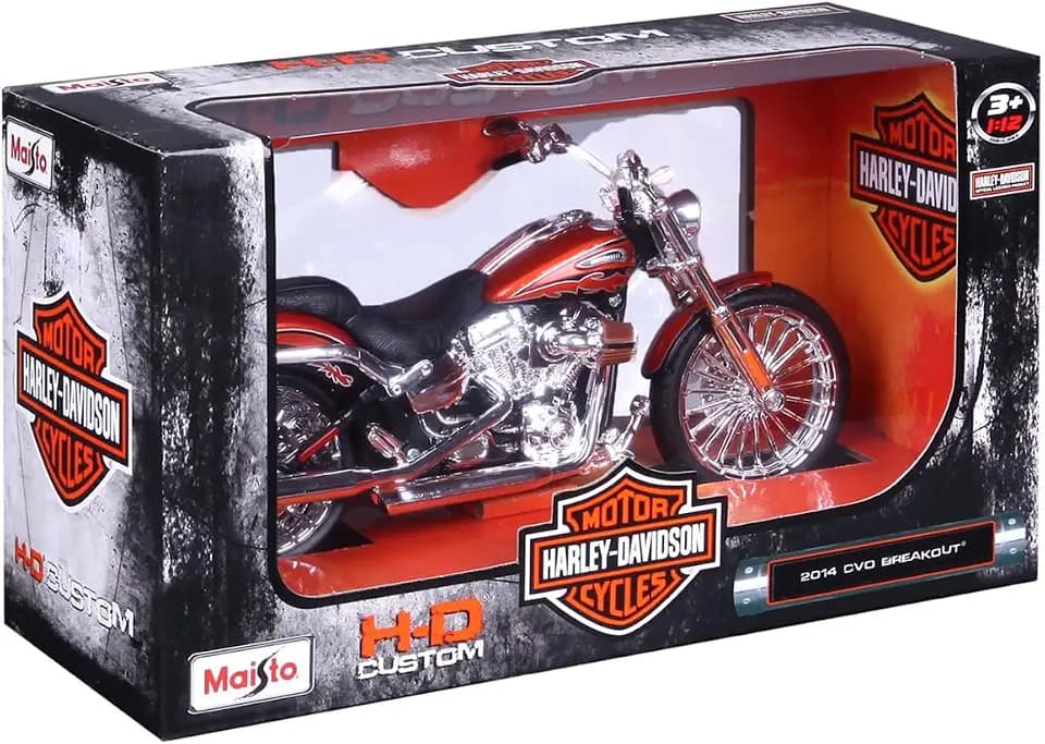 2014 Harley Davidson CVO Breakout Motorcycle Model 1/12 by Maisto 32327