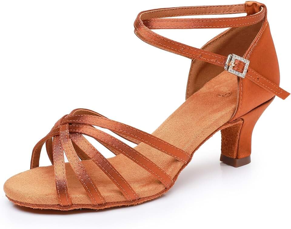 Rosefinch Latein Tanzschuhe für Damen Professionelle Tanzschuhe Ballsaal Party Salsa Tanzübung Performance Schuhe 34-43EU