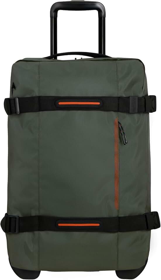 American Tourister Urban Track, Reisetasche mit 2 Rollen, 55 cm, 55 L, Grün (Dark Khaki)