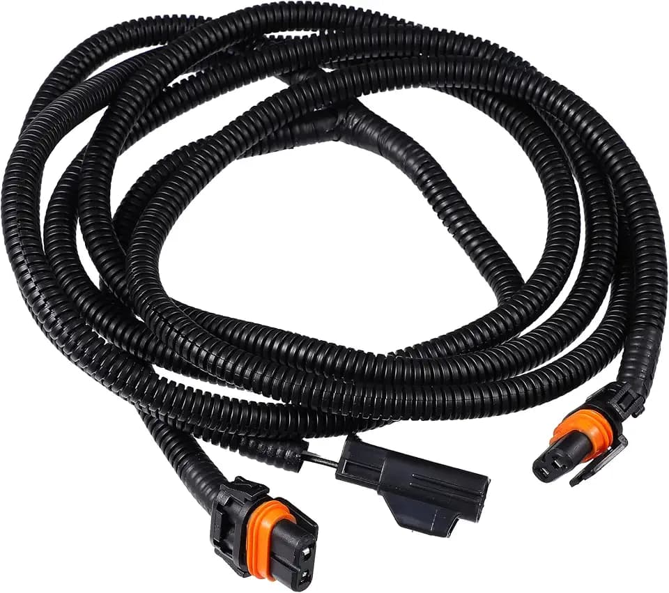 X AUTOHAUX Fog Light Wiring Harness Kit 56045501AC for Dodge for Ram 1500 2500 3500 4500 5500 Truck 2002-2008 Left Right Side
