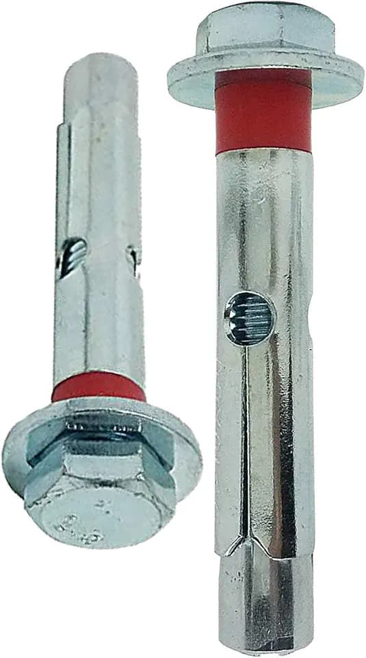 DOJA Industrial | Schwerlastanker Dehnschraube M12-16mm | PACK 10 | Ankerschraube für Beton Schwerlast | Ankerbolzen Betonanker Duebel | Bolzenanker für DIY Fassaden Schwerlastduebel Ziegel Anker
