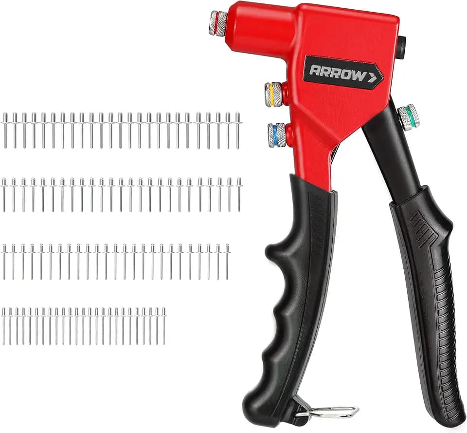 Arrow Hand Riveter Kit, RT187M Professional Pop Rivet Gun