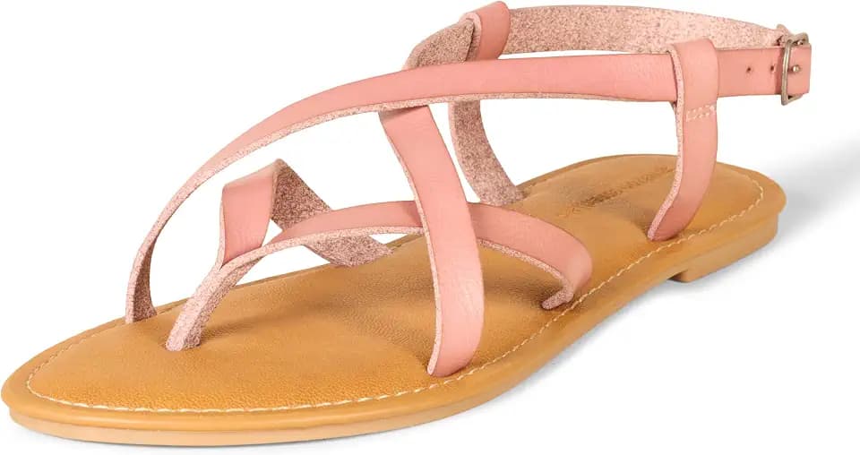 Amazon Essentials Damen Freizeitsandale mit Riemchen