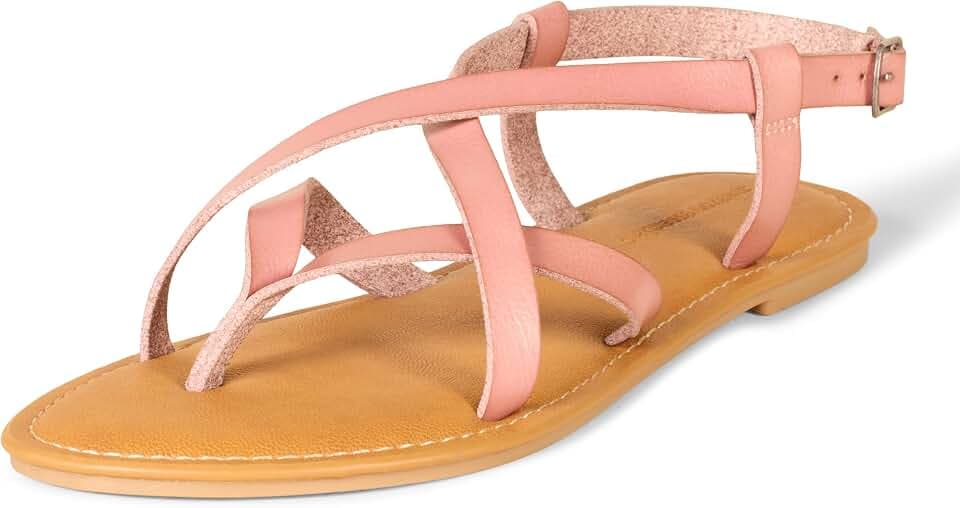 Amazon Essentials Damen Freizeitsandale mit Riemchen