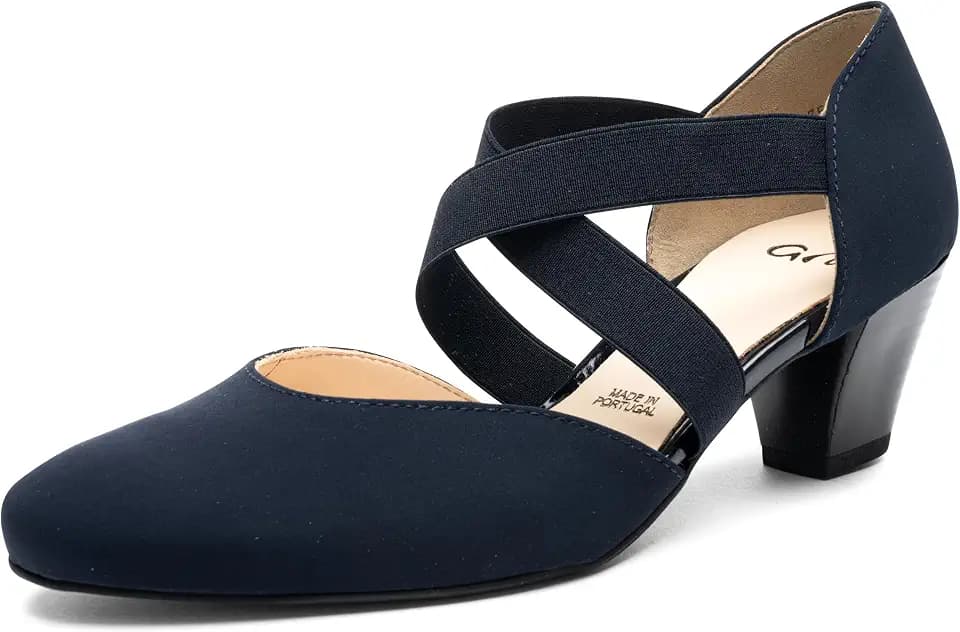 ARA Toulouse - Weiß Glattleder 38,5 EU | Business Schuhe, Blau, Gummizug am Spann, Komfort, Damen, Schuhe