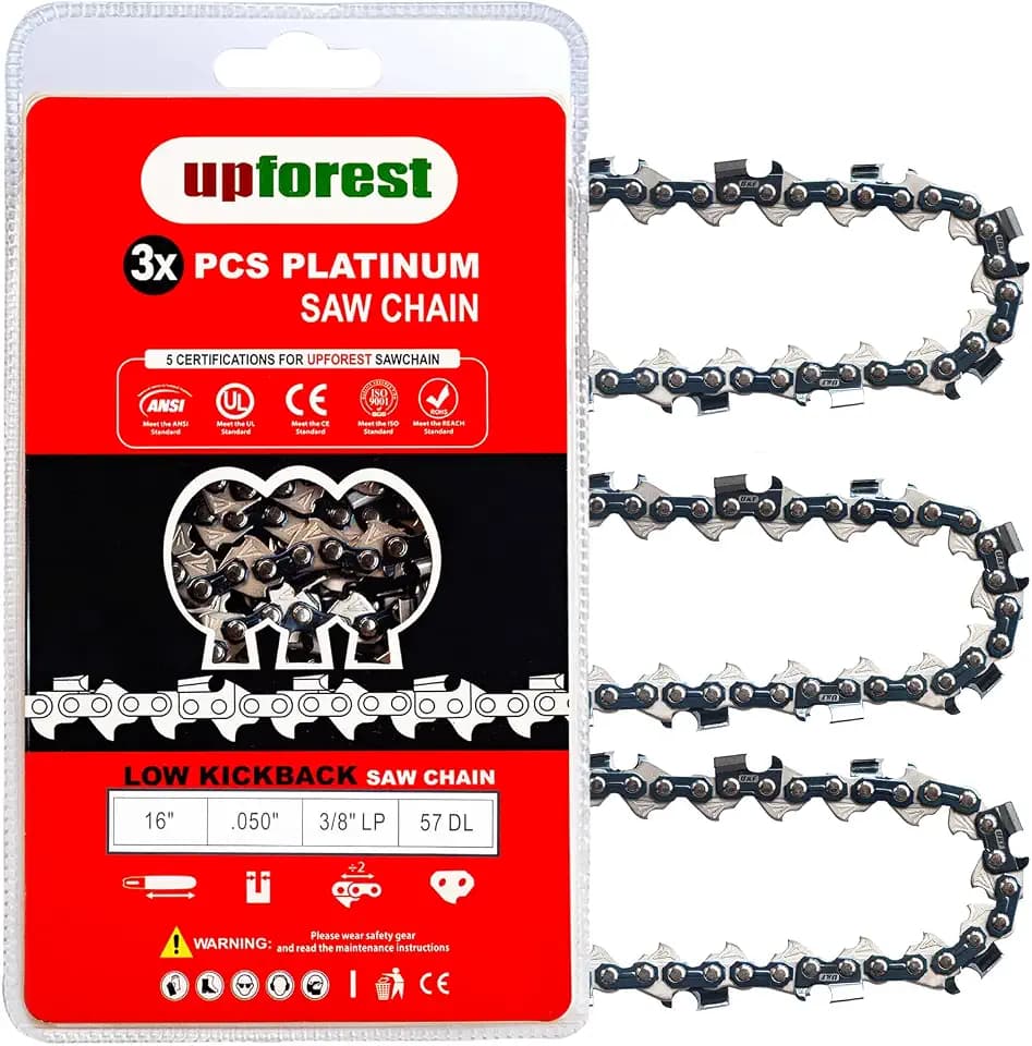 16 Inch Chainsaw Chain FOR Echo CS-3510/352/3400/400, Worx WG300,WG303 - S57