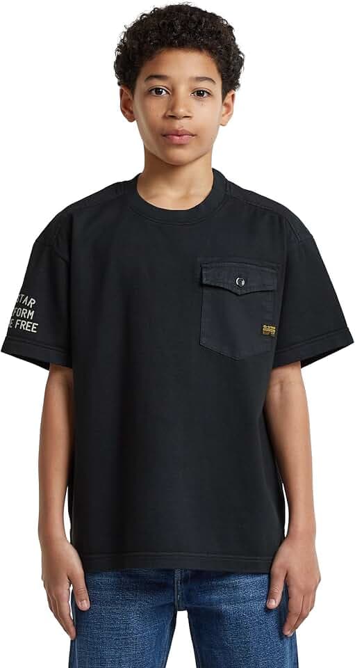 G-Star Jungen Army Tee Ch Pkt Ss T-Shirt